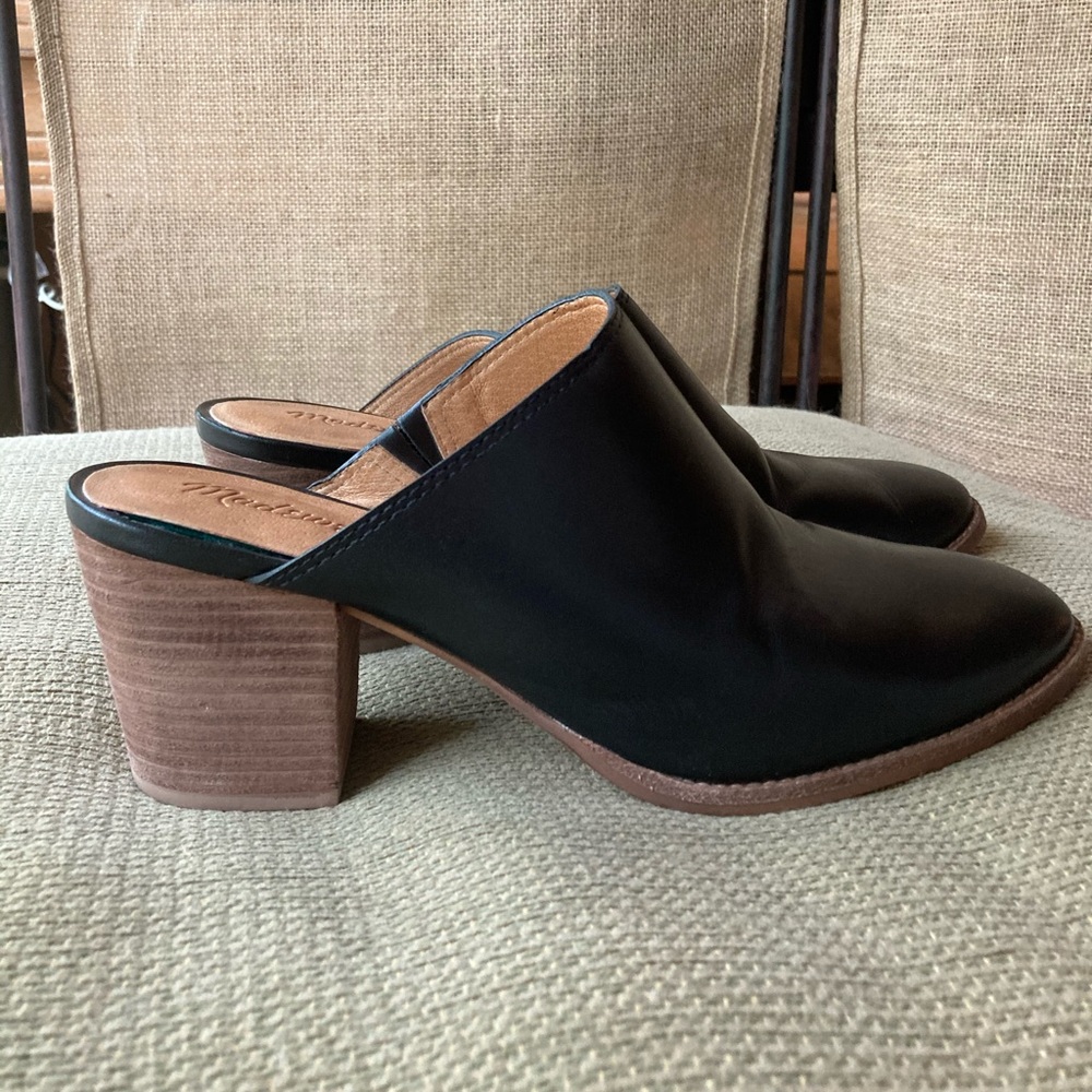 Madewell Black Mules